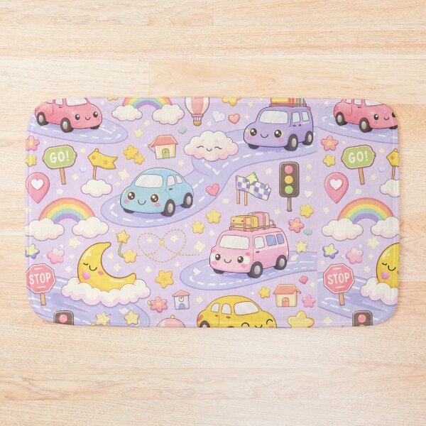 Item preview, Cute Kawaii Cars Adventure World designed and sold by IYASDiaz.