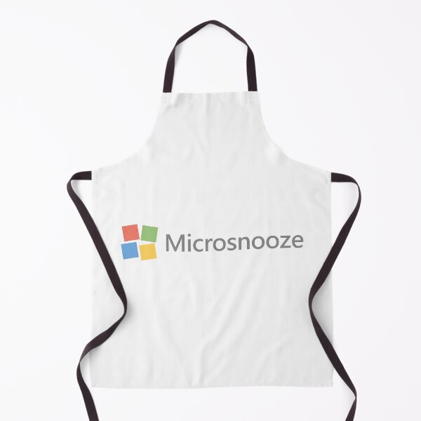 Item preview, Microsnooze Funny Sleep Tech Parody Logo designed and sold by ⭐Anistore⭐.