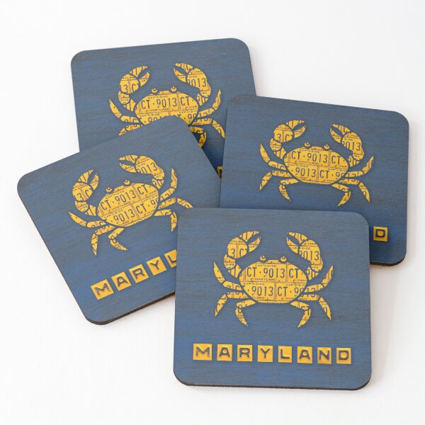 Item preview, Maryland License Plate Crab designed and sold by Elisabeth Lucas.