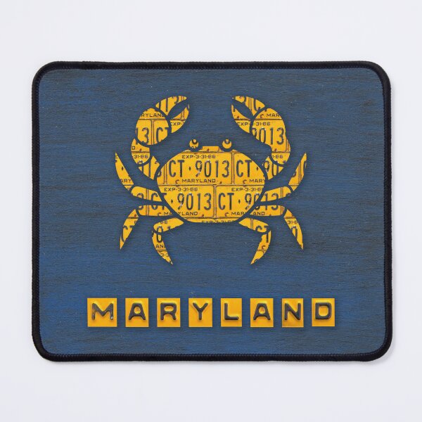 Item preview, Maryland License Plate Crab designed and sold by Elisabeth Lucas.