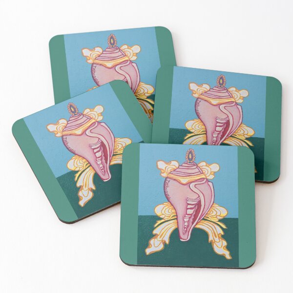 Item preview, Auspicious Conch Shell designed and sold by TathagataFamily.