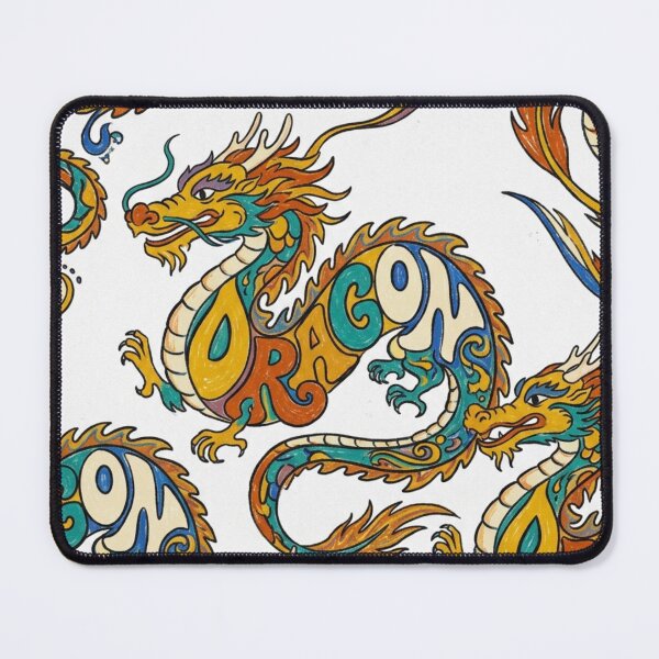 Item preview, Retro 70s Groovy Dragon Psychedelic Fusion designed and sold by TaiwanMemory.