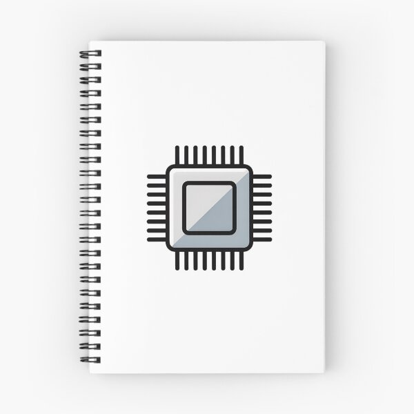 Item preview, Minimalist Microchip Icon – Clean Semiconductor Tech Design designed and sold by ArcticFoxStudio.