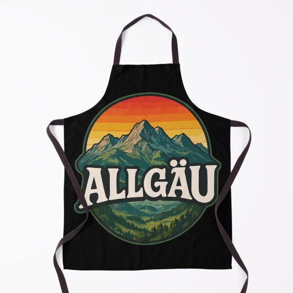 Item preview, Allgau Bavaria Retro Travel designed and sold by TomFrontierArt.