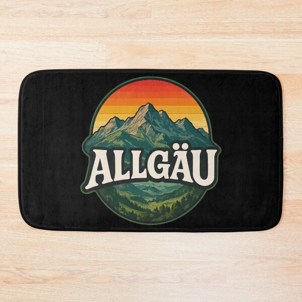 Item preview, Allgau Bavaria Retro Travel designed and sold by TomFrontierArt.