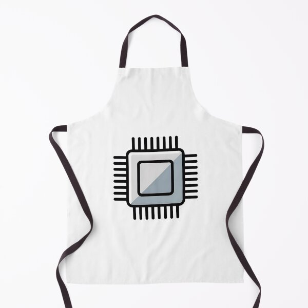 Item preview, Minimalist Microchip Icon – Clean Semiconductor Tech Design designed and sold by ArcticFoxStudio.
