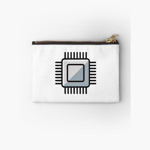 Item preview, Minimalist Microchip Icon – Clean Semiconductor Tech Design designed and sold by ArcticFoxStudio.