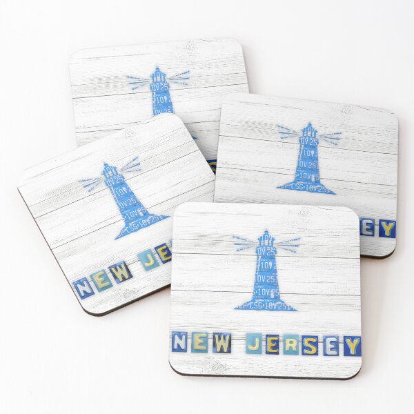 Item preview, New Jersey License Plate Lighthouse designed and sold by Elisabeth Lucas.