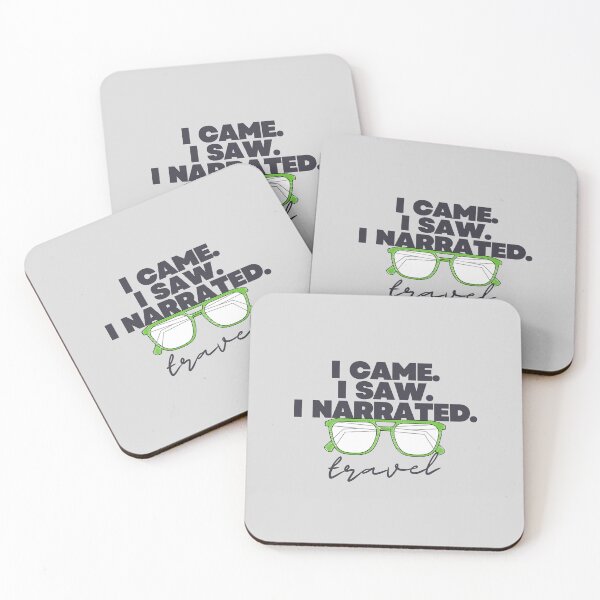 Item preview, I Came. I Saw. I Narrated. – Funny Tour Guide Travel Slogan Design designed and sold by Straight-Up Snark.