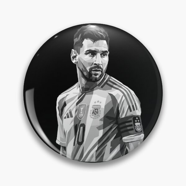 Item preview, Messi grayscale  designed and sold by Japanese art.