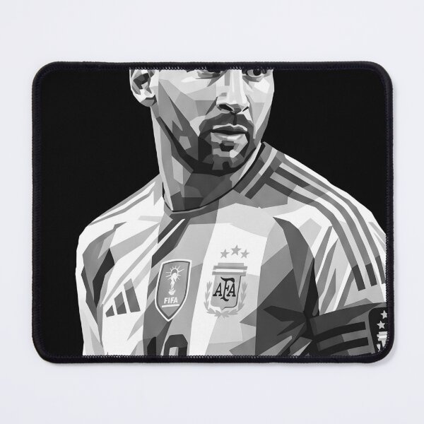 Item preview, Messi grayscale designed and sold by Japanese art.