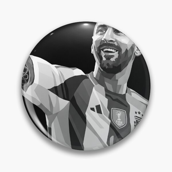 Item preview, Messi grayscale  designed and sold by Japanese art.