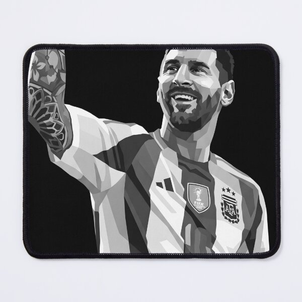 Item preview, Messi grayscale designed and sold by Japanese art.