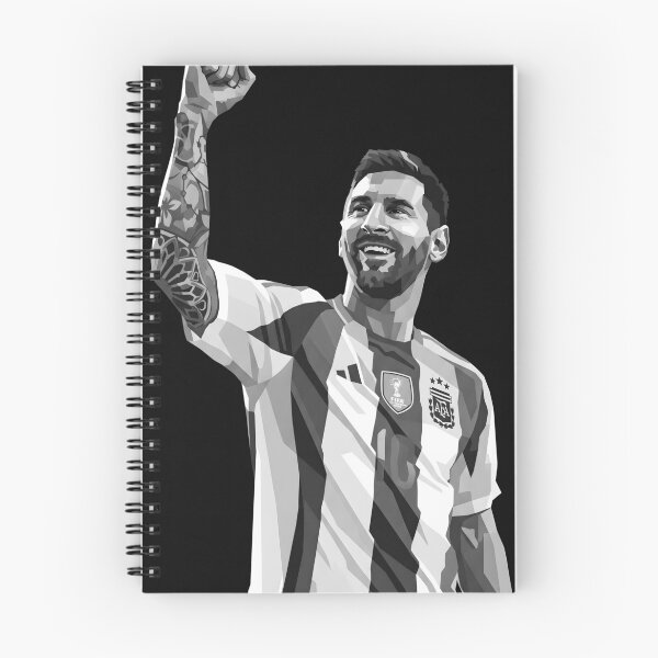 Item preview, Messi grayscale  designed and sold by Japanese art.