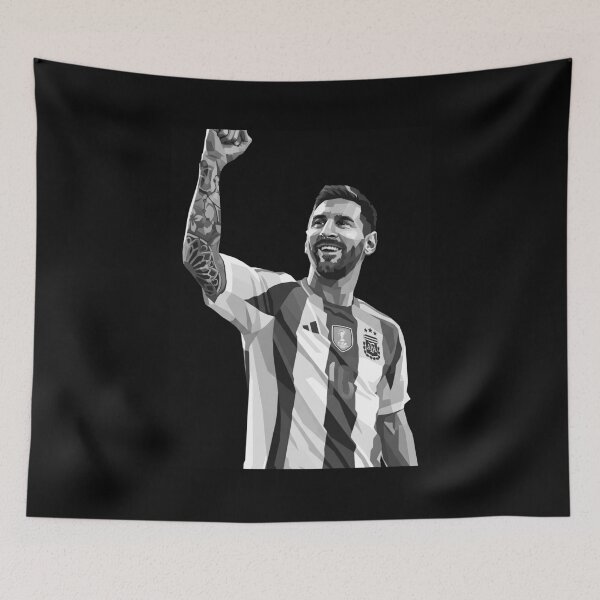 Item preview, Messi grayscale  designed and sold by Japanese art.