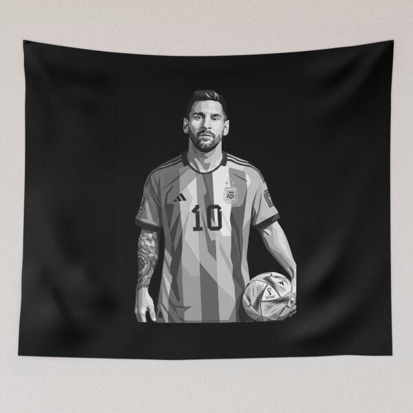 Item preview, Messi grayscale  designed and sold by Japanese art.