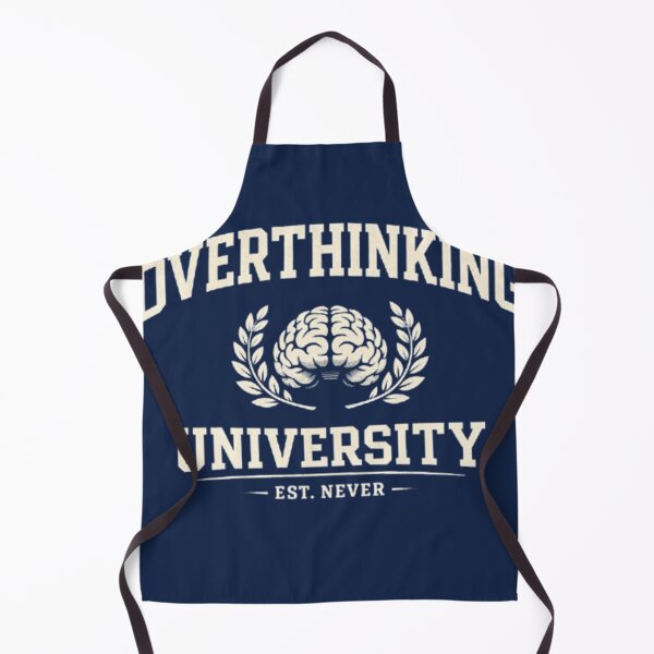 Item preview, Overthinking University Shirt – Funny Mental Health Collegiate Tee | Sarcastic Aesthetic Design designed and sold by Youpiworld.