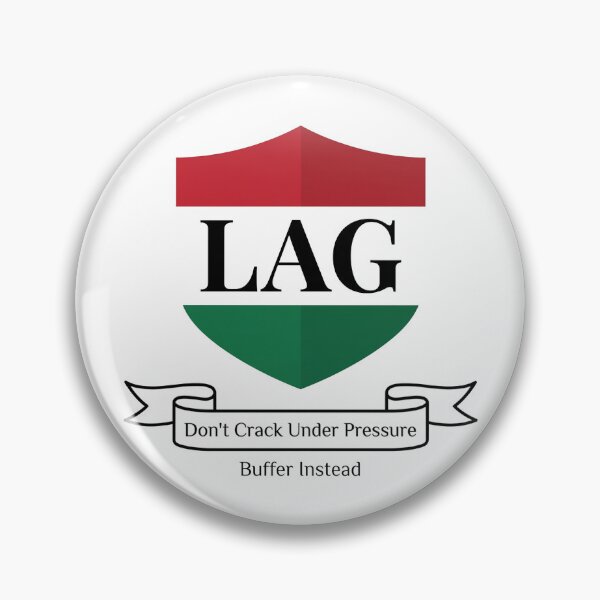 Item preview, LAG Don't Crack Under Pressure Buffer Instead designed and sold by ⭐Anistore⭐.