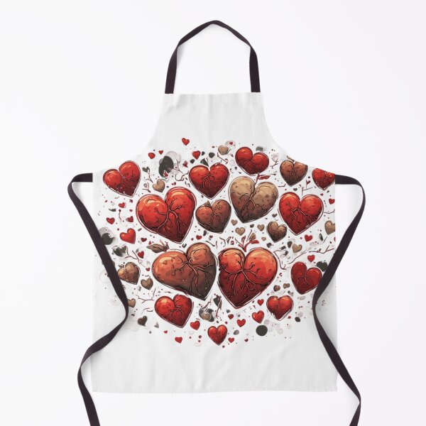 Item preview, Cute Tiny Red Hearts Pattern Aesthetic Sticker designed and sold by insiya-art.