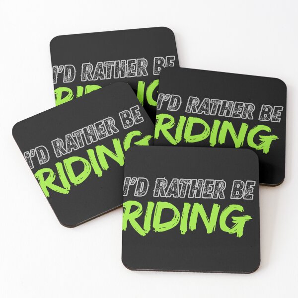 Item preview, I'd rather be riding  designed and sold by Terra Track Art.