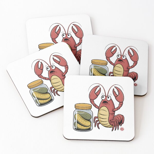 Item preview, Crawfish With Pickle Jar designed and sold by AbanoubStore.