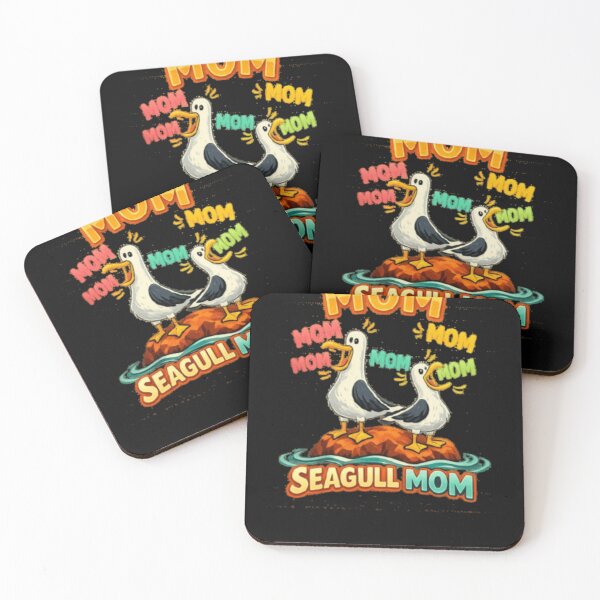 Item preview, Funny Seagull Mom Typography • Cute Coastal Bird Mother’s Day Gift designed and sold by Youpiworld.