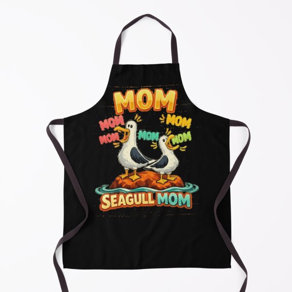 Item preview, Funny Seagull Mom Typography • Cute Coastal Bird Mother’s Day Gift designed and sold by Youpiworld.