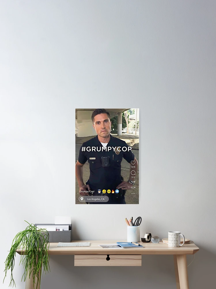 Thumbnail 2 of 3, Poster, The Rookie: Grumpy Cop designed and sold by PopCultureArtShop.