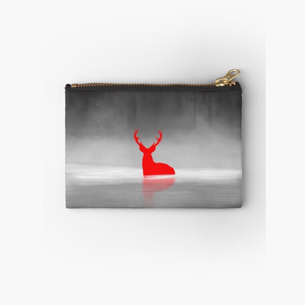 Item preview, Red Deer In Silent Lake designed and sold by Ola-urb.