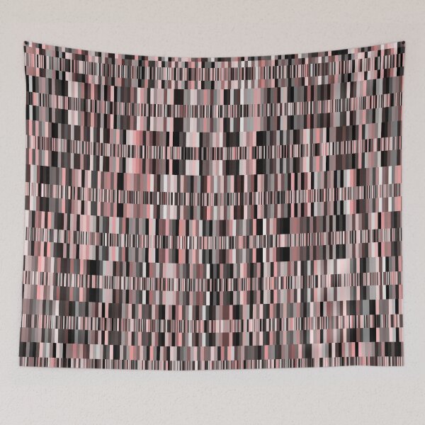 Item preview, Screen Glitch Geometric Abstract Tech Print designed and sold by KINKDesign.