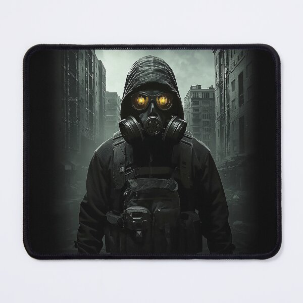 Item preview, Urban Apocalypse Survivor Gas Mask Design designed and sold by Articooler.