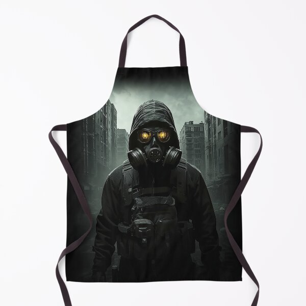 Item preview, Urban Apocalypse Survivor Gas Mask Design designed and sold by Articooler.