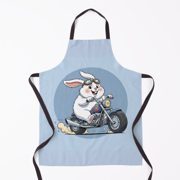 Item preview, Funny Rabbit Meme Humor Collection - Biker Bunny Motorcycle Meme Cartoon Rabbit designed and sold by MiraLumeStudio.