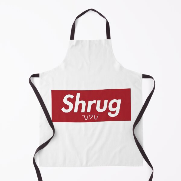 Item preview, Shrug Emoticon Funny Box Logo Parody designed and sold by ⭐Anistore⭐.