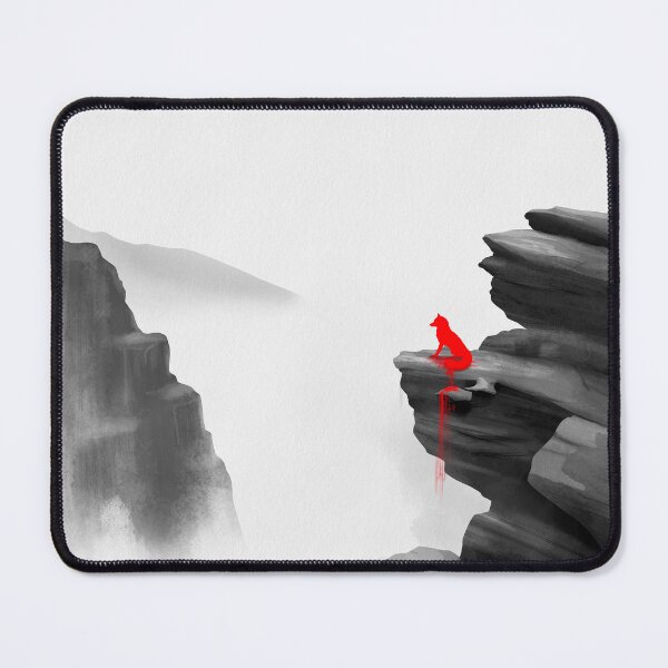 Item preview, Silent Fox Above the Mist designed and sold by Ola-urb.