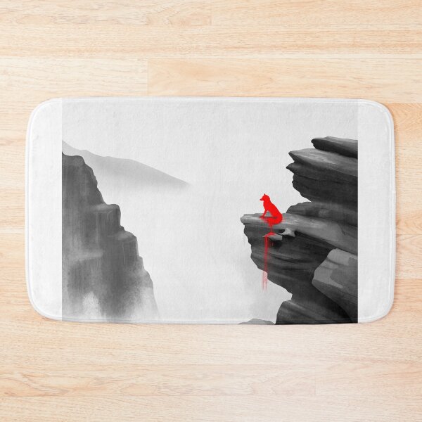 Item preview, Silent Fox Above the Mist designed and sold by Ola-urb.