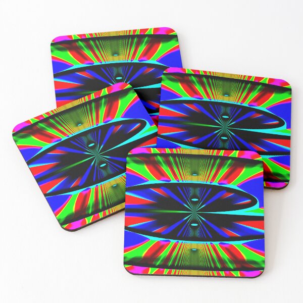 Item preview, Abstract Pattern "A colorful curtain 4" designed and sold by Gluecknika.