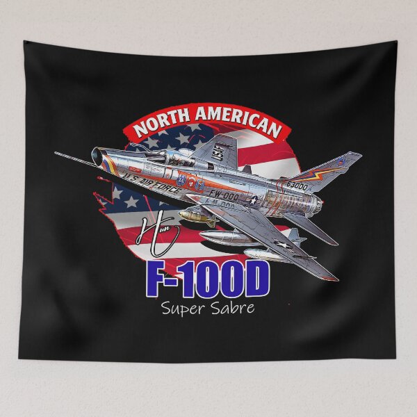 Item preview, F100D Super Sabre – Cold War Icon designed and sold by Aerolovers.