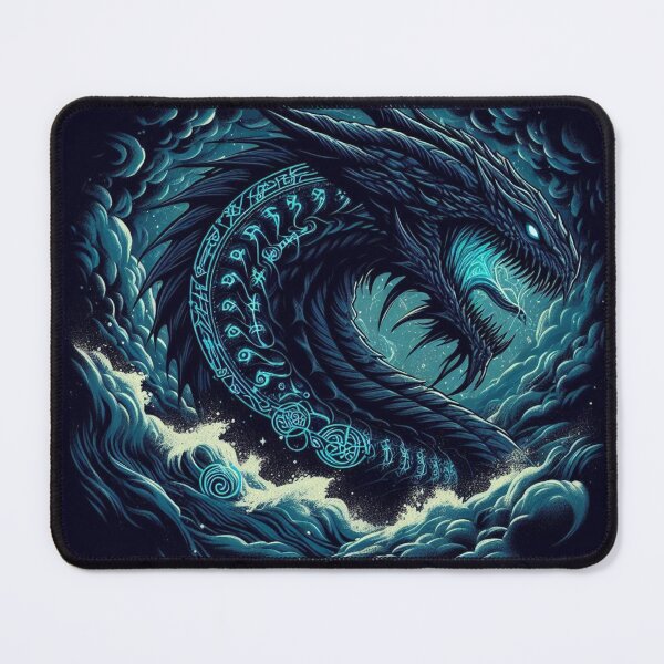 Item preview, Nyxareth: The Abyssal Leviathan Dark Fantasy Sea Monster designed and sold by Chronicles_Of_Fauna.