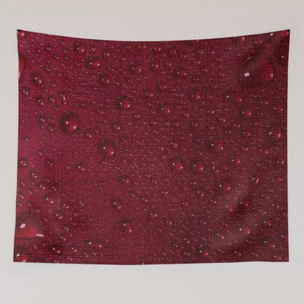 Item preview, Red Water Droplet design  designed and sold by ZedColors.