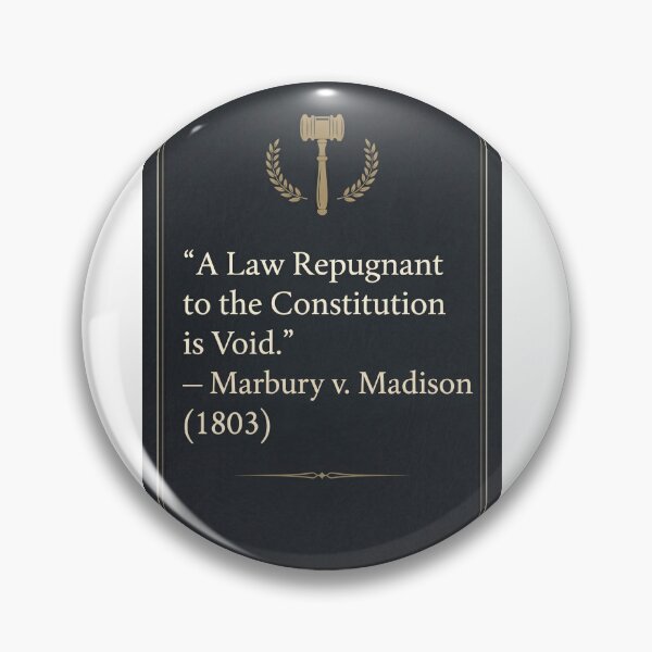 Item preview, Marbury v. Madison "A Law Repugnant" Quote - Constitutional Law & Supreme Court History designed and sold by AmericaReacts.