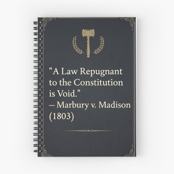 Item preview, Marbury v. Madison "A Law Repugnant" Quote - Constitutional Law & Supreme Court History designed and sold by AmericaReacts.