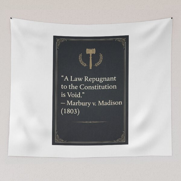 Item preview, Marbury v. Madison "A Law Repugnant" Quote - Constitutional Law & Supreme Court History designed and sold by AmericaReacts.