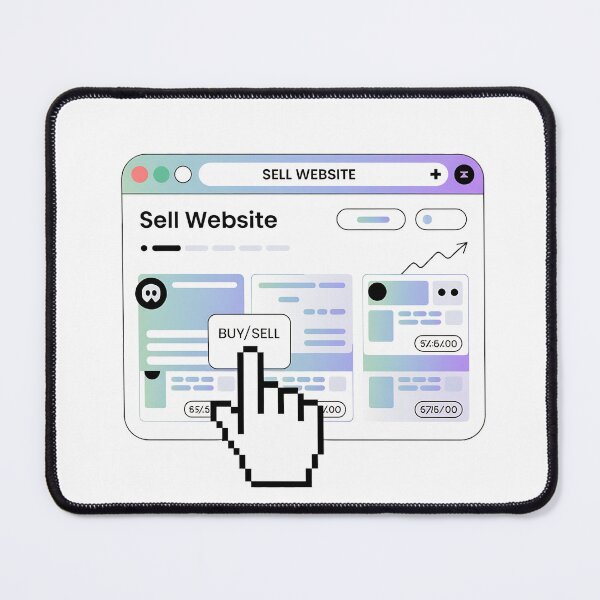 Item preview, Sell Website UI Design – Digital Marketplace, Buy & Sell Web Apps Illustration designed and sold by ArcticFoxStudio.