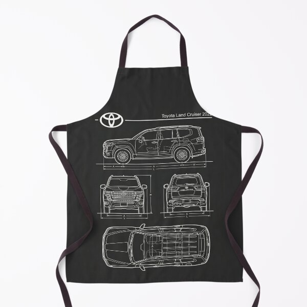Item preview, 2022 Toyota Land Cruiser LC300 Blueprint 4x4 Off-Road Outline designed and sold by Motorline44.
