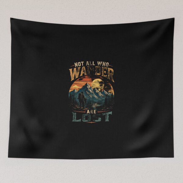 Item preview, Not All Who Wander Are Lost Vintage designed and sold by KaysonSmith.