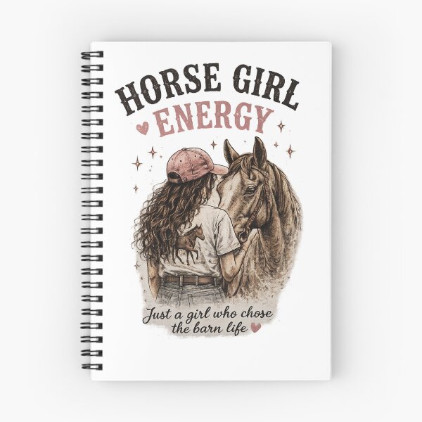 Item preview, Horse Girl Energy – Barn Life Western Cowgirl Design designed and sold by  QuarterHorseArt by Just my Studio.