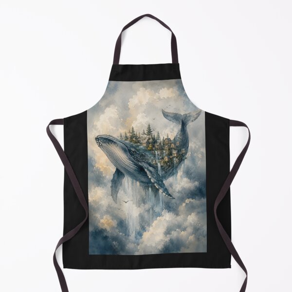 Item preview, Dream Whale Floating Island Fantasy designed and sold by DCdigitalgrowth.