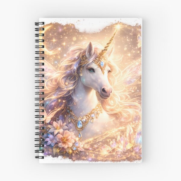 Item preview, Magical Unicorn Floral, Purple Rose, Leopard Butterfly, Gold Splatter designed and sold by TrendingJoyPicks.