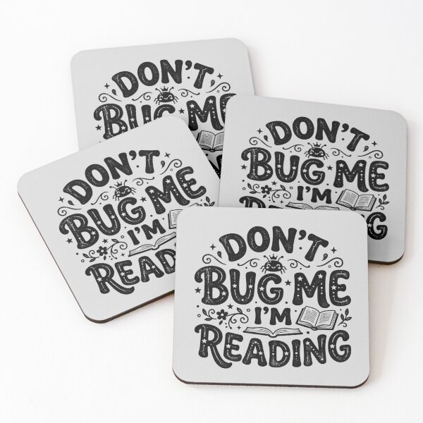 Item preview, Don’t Bug Me I’m Reading – Funny Introvert Book Lover Graphic Design designed and sold by TheStephanieRome.
